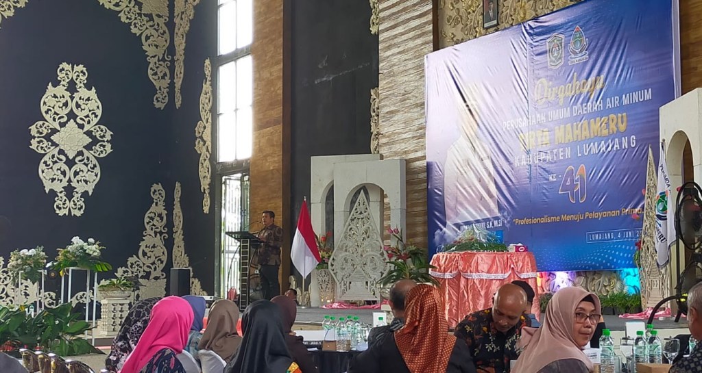 Sekda Puji PDAM Lumajang Bisa Setor PAD&nbsp;Besar