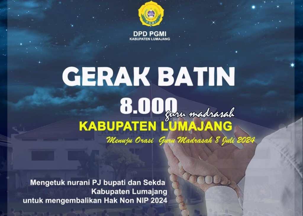 Ribuan Guru Non NIP Akan Demo Pj Bupati dan Sekda&nbsp;Lumajang