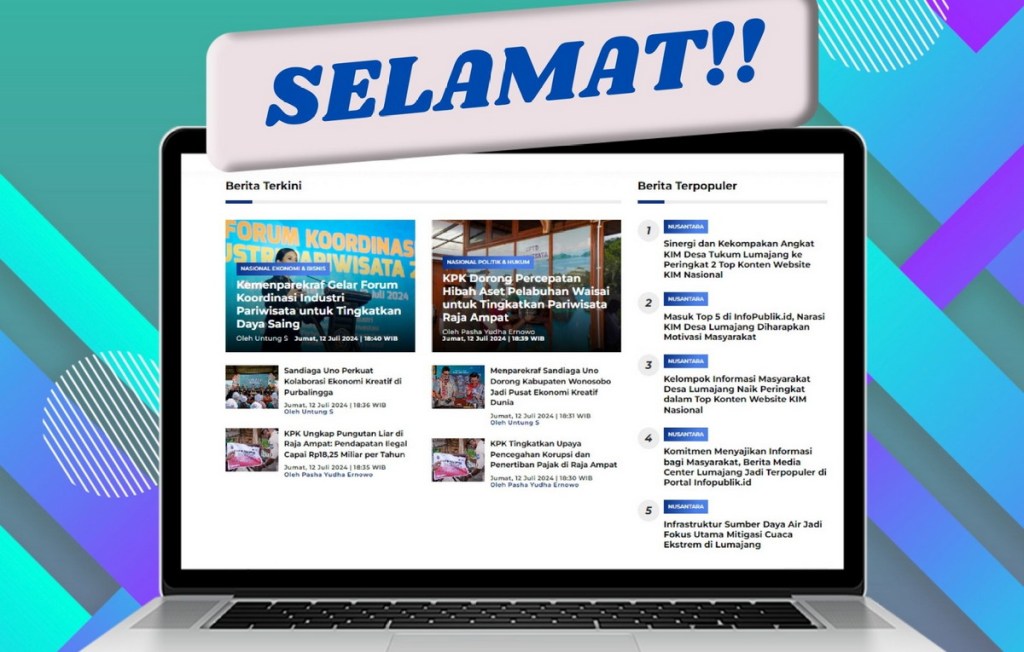 KIM Lumajang Terus Konsisten Sebarkan Informasi Positif&nbsp;Daerah