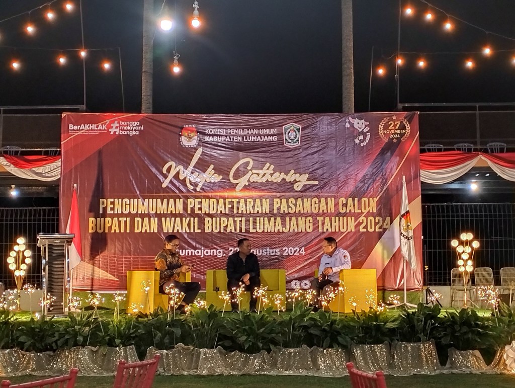 KPU Lumajang Umumkan Pendaftaran Cabup Cawabup&nbsp;Lumajang